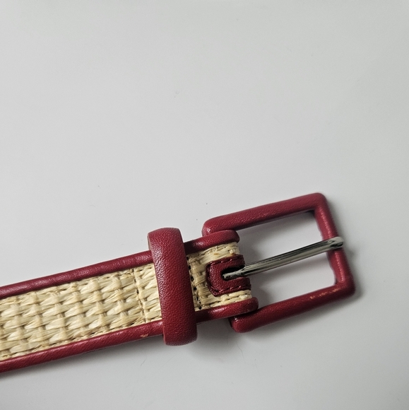 Talbots Genuine Leather Belt Women M - Picture 4 of 4